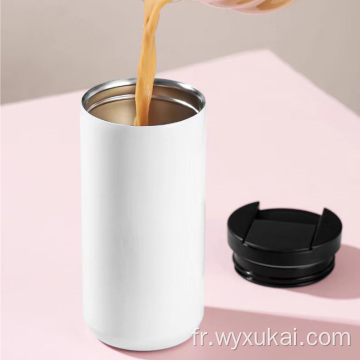 Tasse à café en acier inoxydable isolée en gros sur mesure